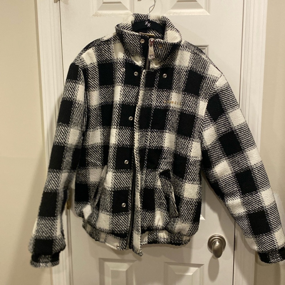 YoungLa Jacket black and white size small